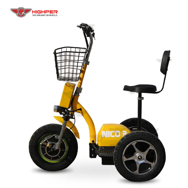 Scooter Elétrica de 3 Rodas