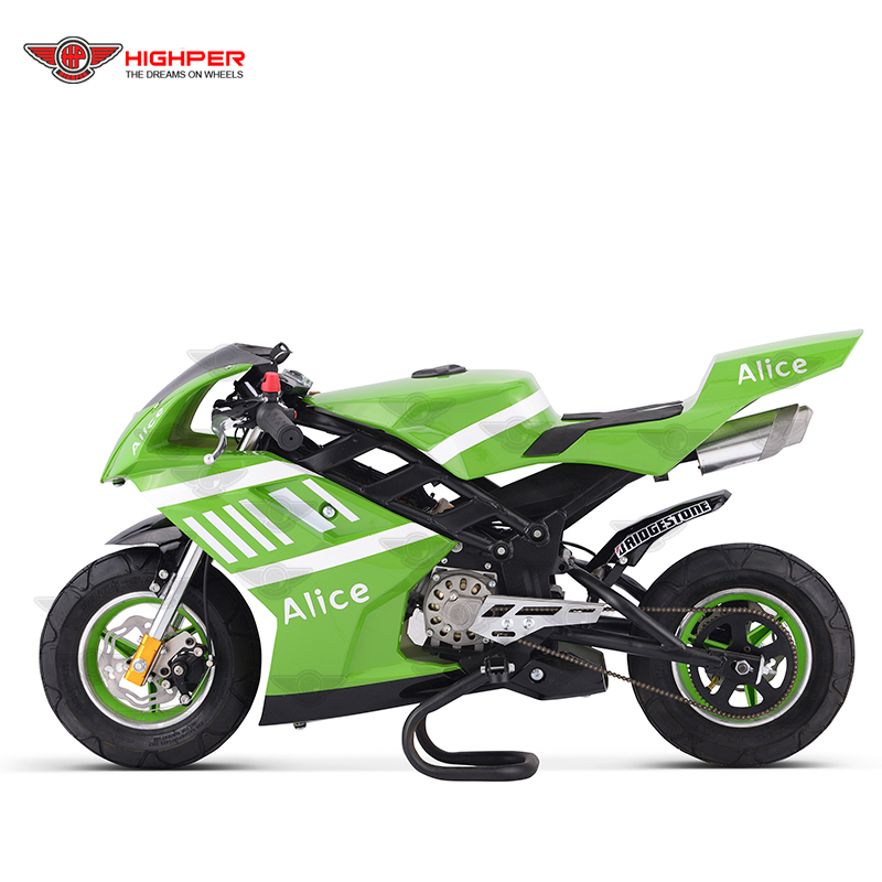 China Super Mini Gasoline Pocket Dirt Bike for Kids with 49cc Engine Manufacturer and Exporter Highper